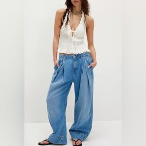 Free People CRVY New Spin Trouser Jeans